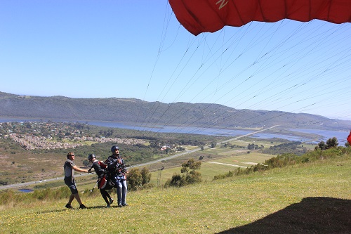 Paragliding Launch Weg magazine